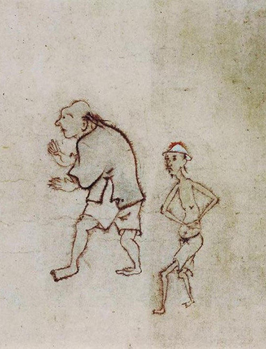 罗聘《鬼趣图》局部2