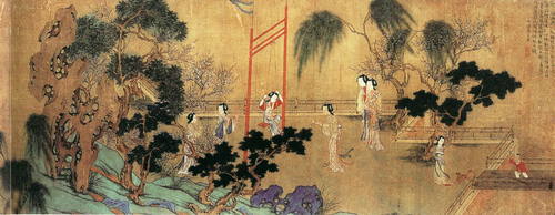 四季仕女图2 四季仕女图2