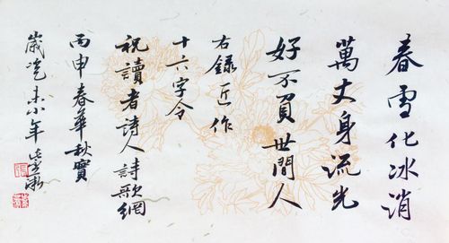 旧体诗诗人、北京在校大学生张紫薇的新春寄语