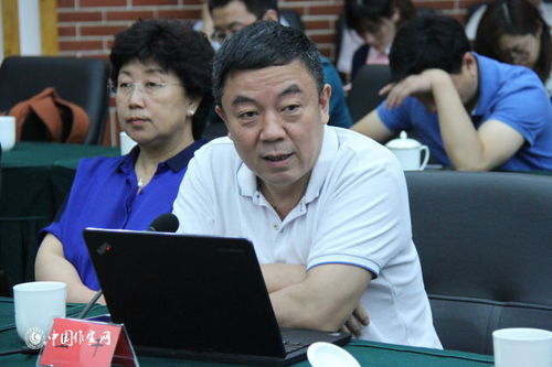 王干在座谈会上发言