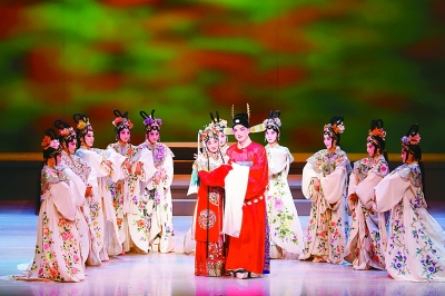 青春版《牡丹亭》剧照。 苏岩摄 光明图片