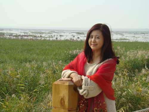 2013年秋，在盘锦红海滩