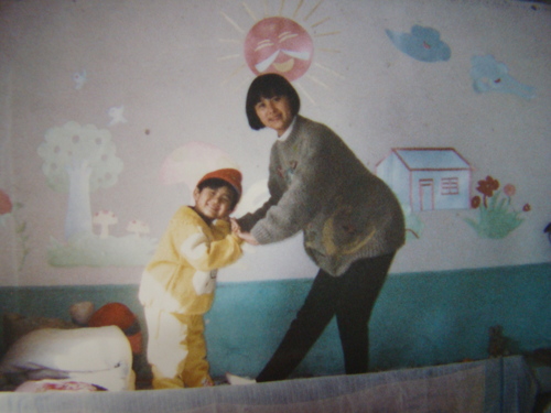 我们一起长大，我和女儿苏笑嫣