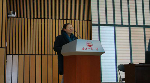 海淀作协副主席、著名作家川妮发言