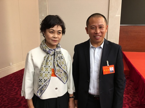 陈亮和铁凝主席