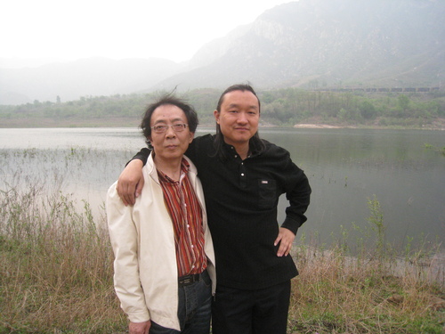 2009。和诗人梁小斌