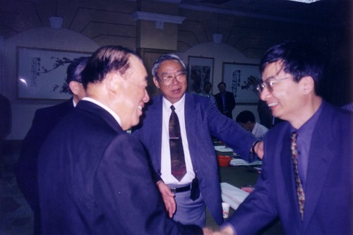 图志31，叶1999访台与郝伯村见面