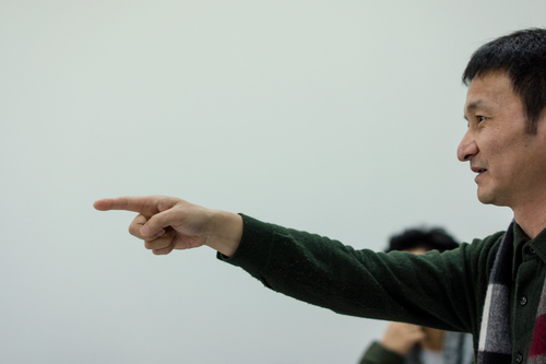 杨卫，张东初摄于2016