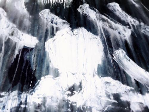 2）封面题图：尚钧鹏《自画像》