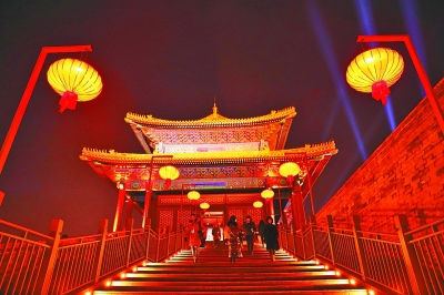 上元之夜，紫禁城里闹元宵