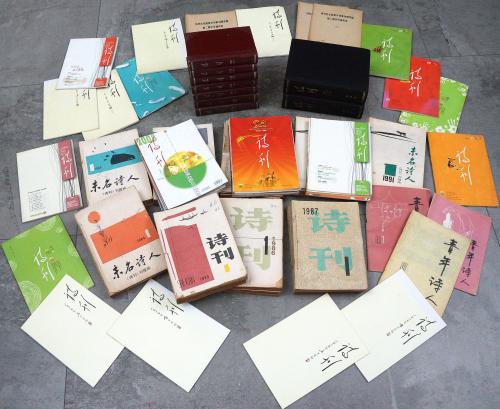 戚伟明收藏的部分《诗刊》DSC07332_副本