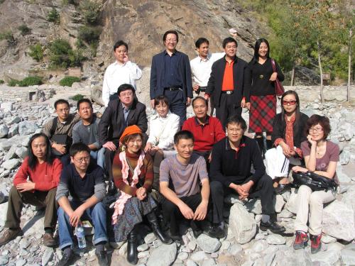 合影照（2006.10.12宁夏贺兰山贺兰口）2